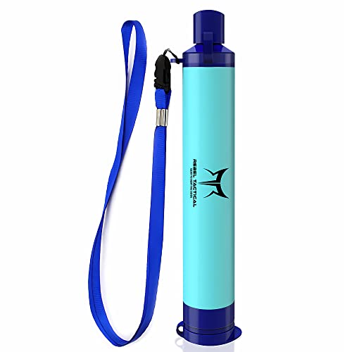 2 Pack Water Filter Straw - Water Purifying Device - Portable Personal  Water Filtration Survival - for Emergency Kits Outdoor Activities and  Hiking 