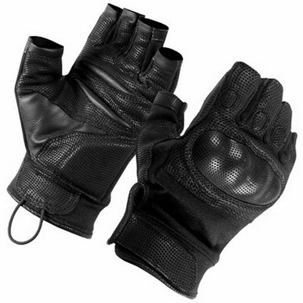  PROTEC StrikerShield Genuine Leather Removable Hard Knuckle  Tactical Gloves with Kevlar Lining (Black, S) : Sports & Outdoors