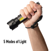 ROTHCo Rechargeable LED Tactical Task Light with Zoom - 2000 Lumens - Rothco