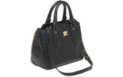 Bulldog Satchel Purse W-hlstr Black - Bulldog Cases