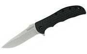 Kershaw Volt Ii 3 1-8" Plain Black - Kershaw