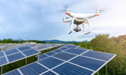 Inspecting Solar Panels and Wind Turbines